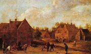 David Teniers the Younger Village scene oil painting on canvas